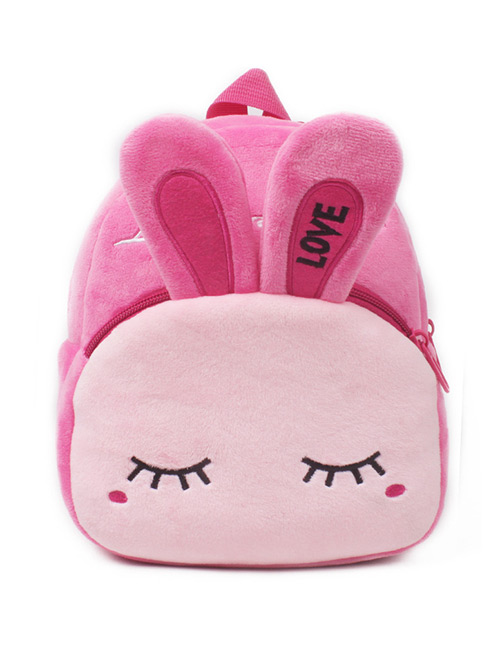 Fashion Pink Rabbit Shape Decorated Bag