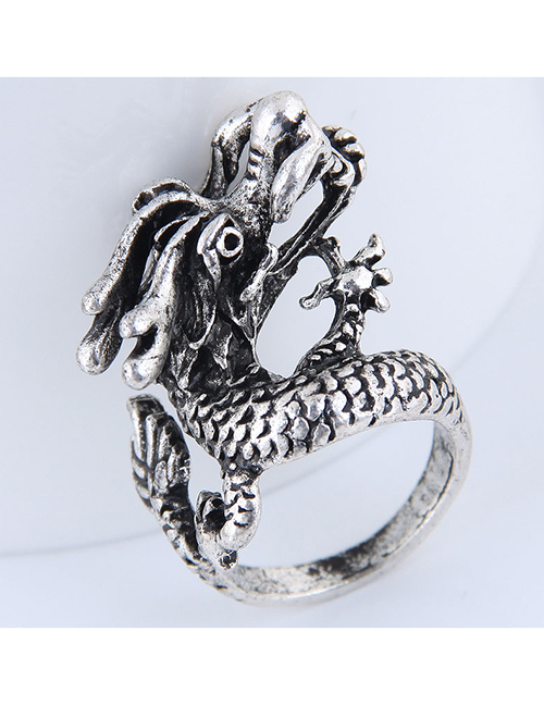Fashion Silver Dragon Ring

