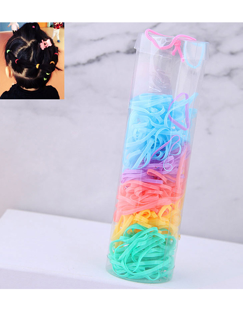 Fashion Color Color Disposable Small Rubber Band (about 150)