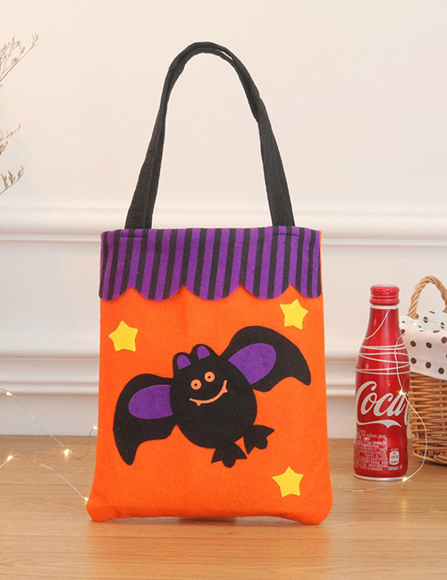 Fashion Orange Bat Pattern Decorated Coaplay Bag