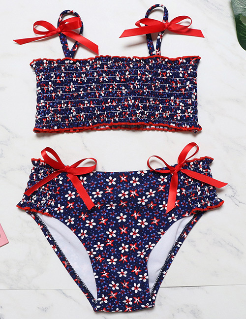 Sexy Red Bowknot Shape Decorated Swimwear