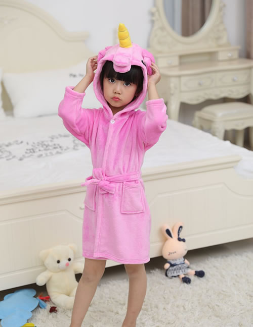 Fashion Pink Pure Color Decorated Pajamas