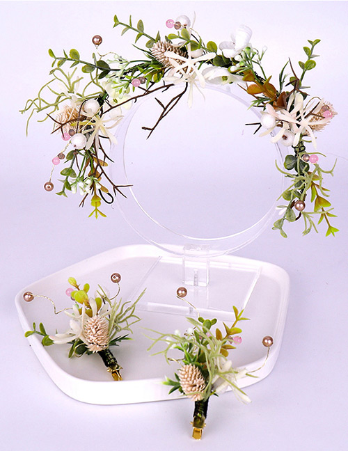 Fashion Multi-color Flower Shape Decorated Hair Accessories