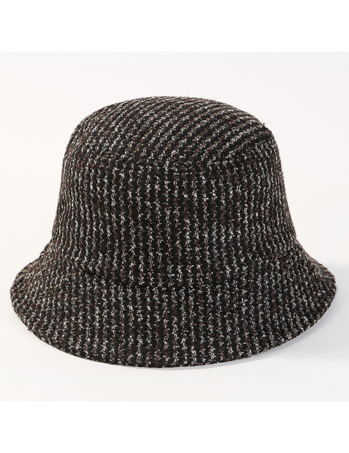 Fashion Black Stripe Pattern Design Simple Hat