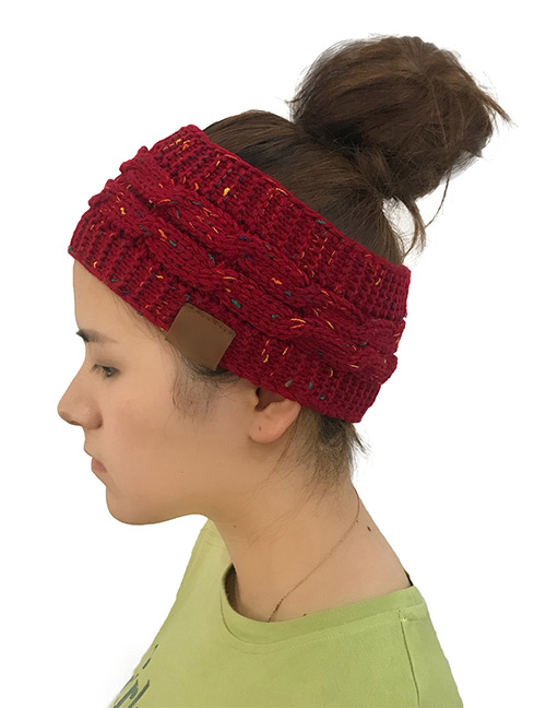 Fashion Red Letter Pattern Decorated Hat