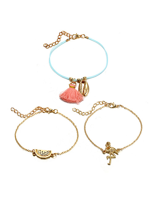 Fashion Gold Color Tassel Decorated Bracelet