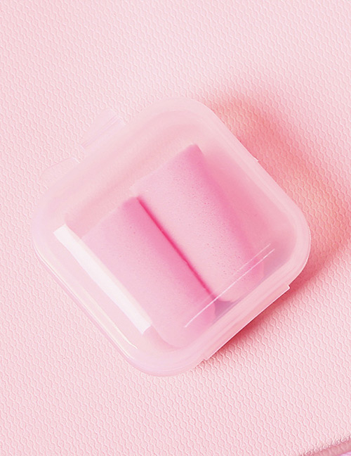 Fashion Pink Pure Color Design Simple Ear Plug