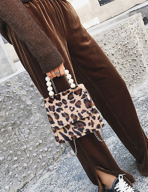 Fashion Leopard Leopard Pattern Decorated Bag