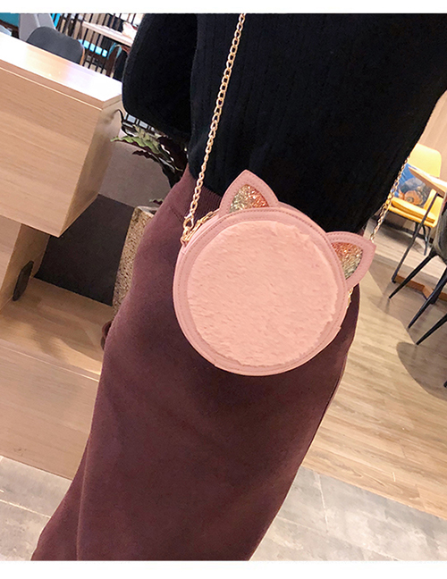 Fashion Pink Cartoon Shape Design Shoulder Bag