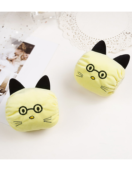 Fashion Yellow Cat Shape Decorated Sleeve For Child