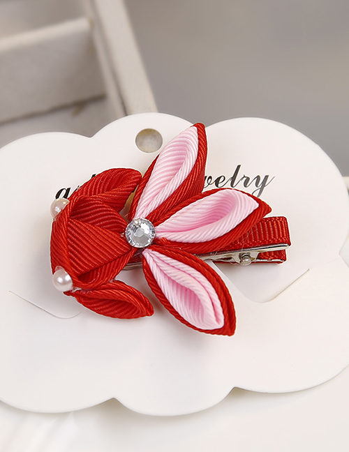 Fashion Red Goldfish Shape Decorated Hair Clip