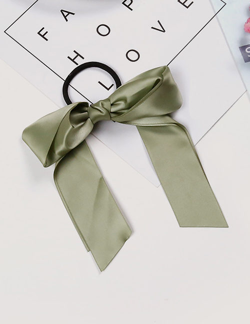 Fashion Light Green Bowknot Shape Decorated Hairband