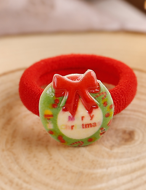 Lovely Red+green Christmas Gift Decorated Hair Band(1pc)