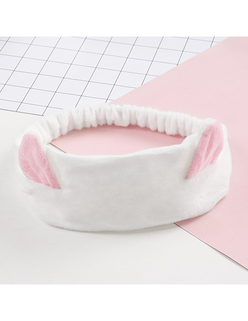 Fashion White Cat Shape Design Hairband