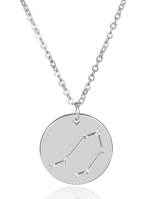 Fashion Silver Color Libra Shape Decorated Necklace