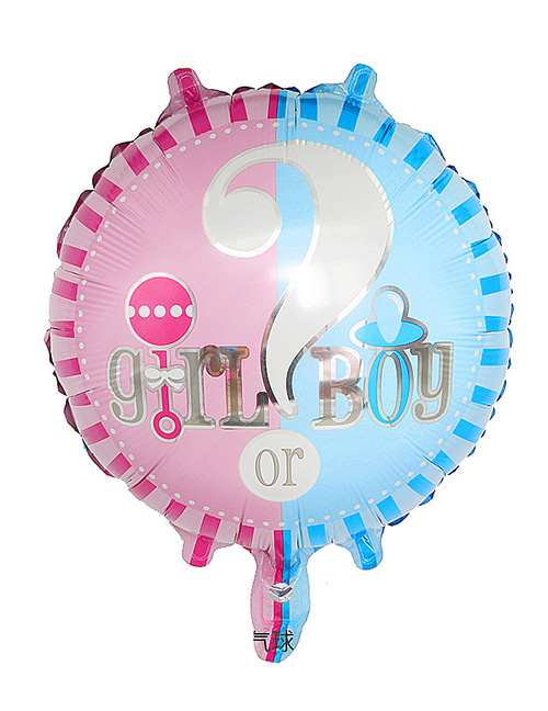 Fashion Multi-color Round Shape Decorated Balloon
