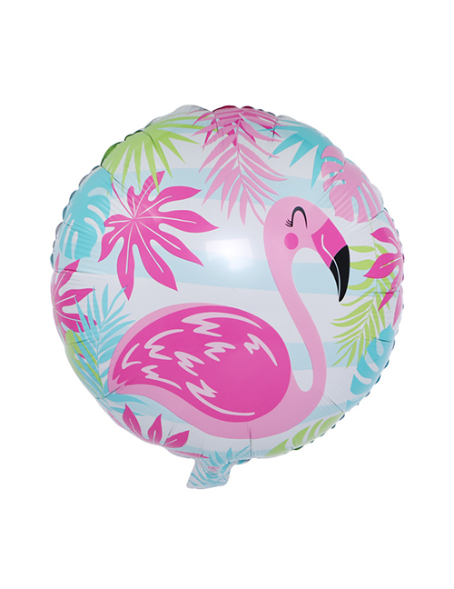 Fashion Pink Flamingo Pattern Decorated Balloon