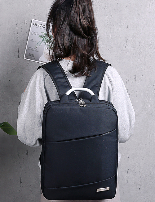 Fashion Black Shoulder Computer Bag