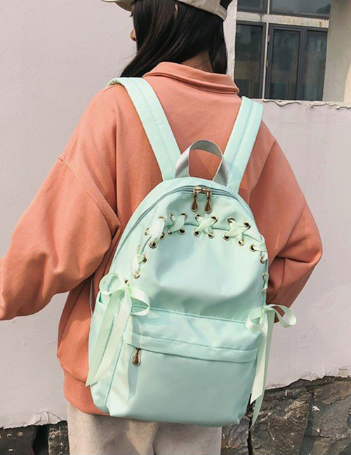 Fashion Green: Bow Backpack
