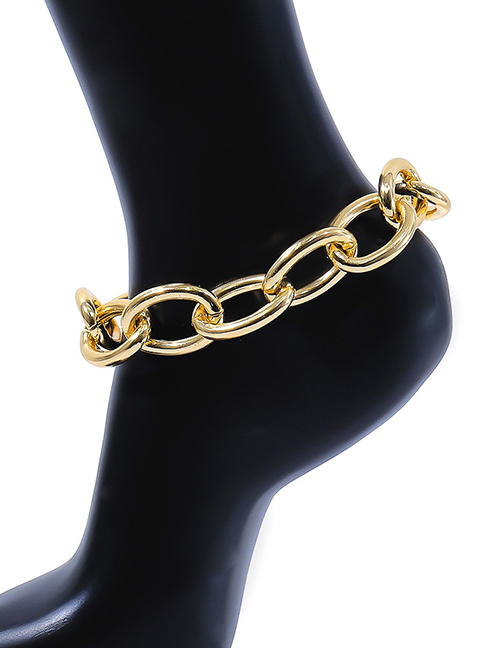Fashion Gold Popular Aluminum Chain Chain Anklet