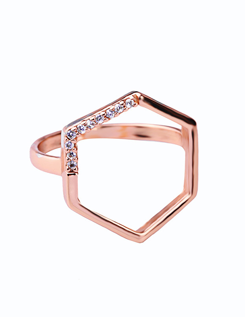 Fashion A Zircon Diamond Ring