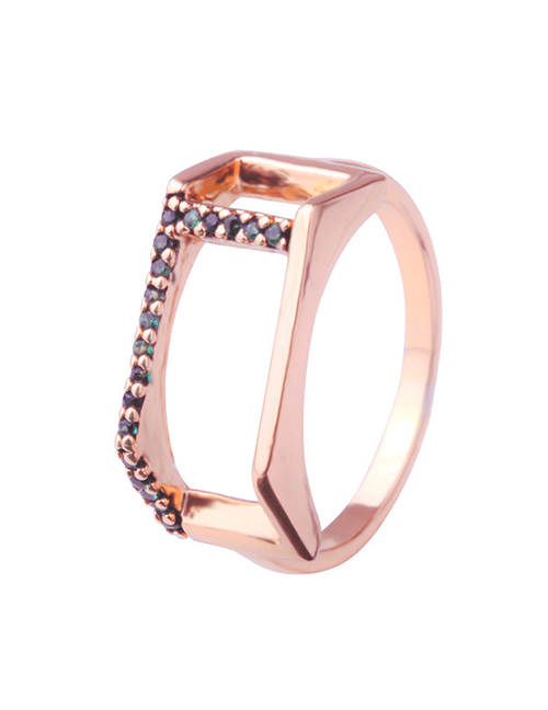 Fashion B Zircon Diamond Ring