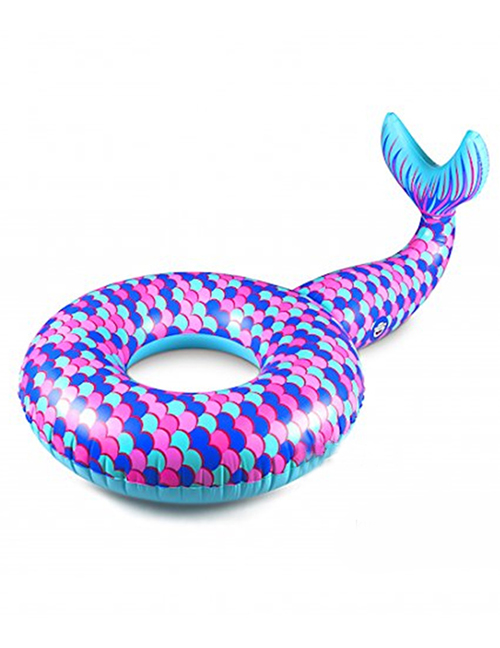 Fashion Mermaid Queen Inflatable Swimming Ring