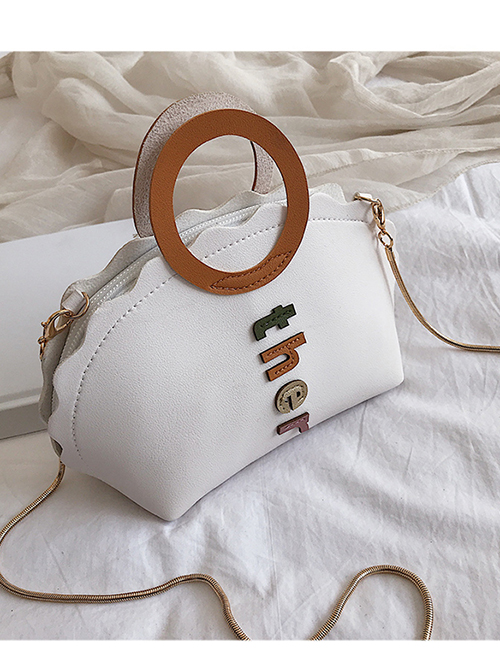Fashion White Children's Handbag