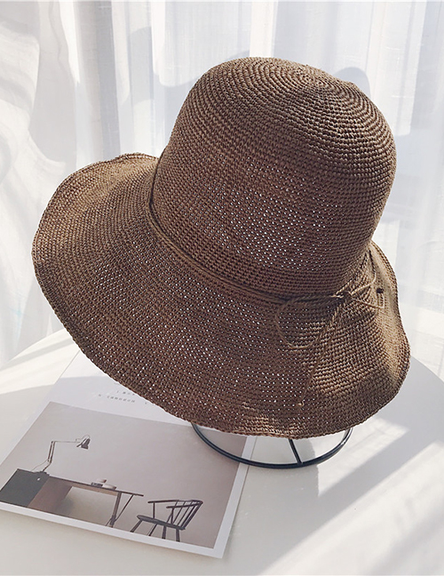 Fashion Brown Straw Hat
