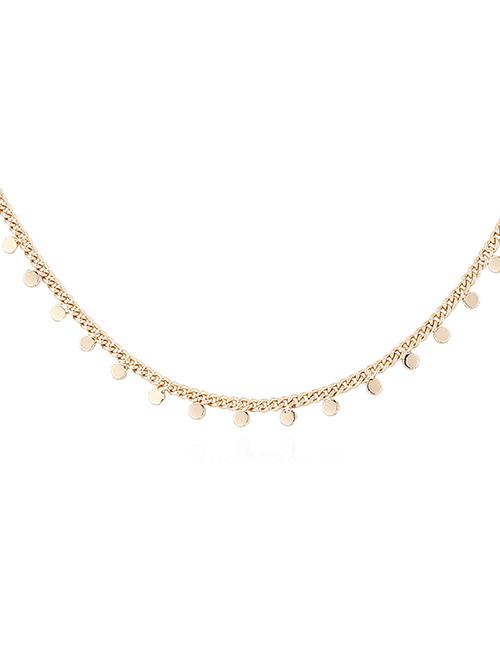 Fashion 14k Gold Plated Gold Necklace - Bit By Bit