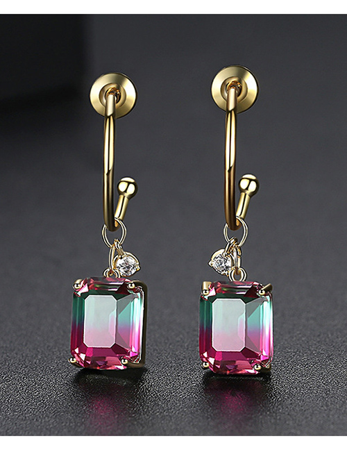 Fashion Color Painted Earrings