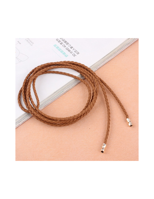 Fashion Camel Alloy Pendant Knitted Knot