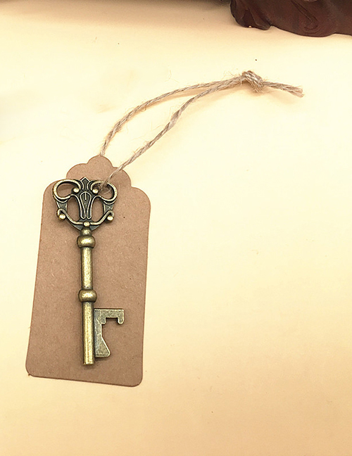Fashion D Ancient Bronze Antique Keychain Bottle Opener