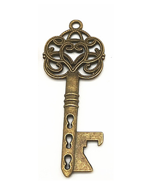 Fashion K Ancient Bronze Antique Keychain Bottle Opener