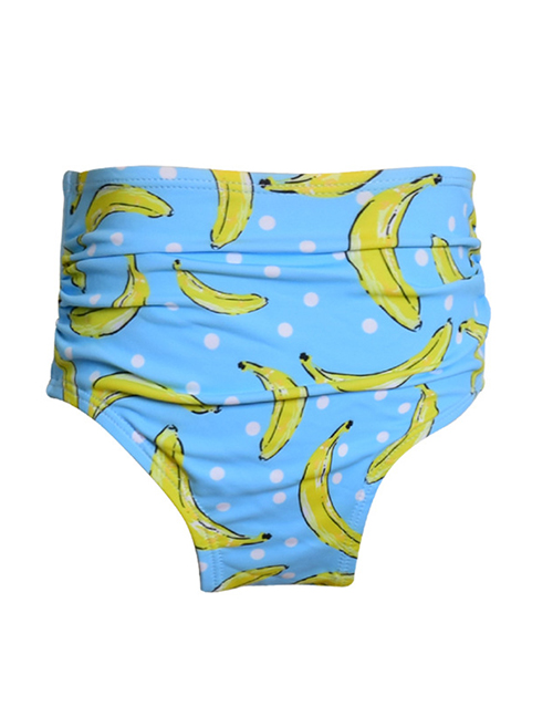 Fashion Banana Pants Ruffled Children's Swimsuit