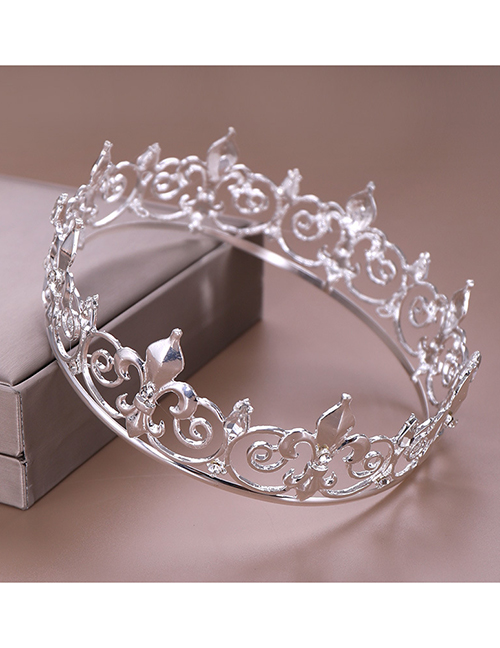 Fashion Silver Full Circle Crown