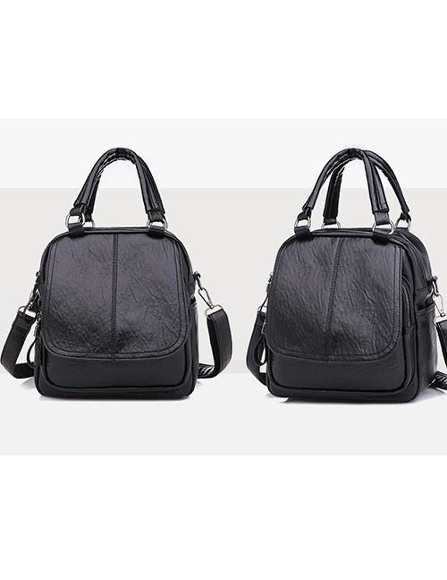 Fashion Black Multi-function Shoulder Bag
