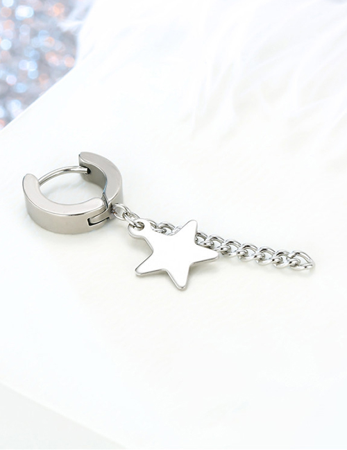 Fashion Star Stainless Steel Animal Chain Earrings