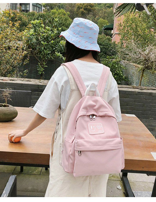 Fashion Pink Solid Color Bag