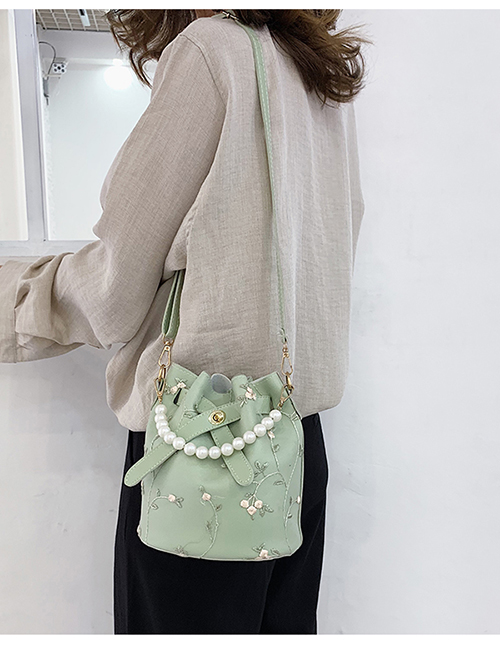 Fashion Green Shoulder Messenger Bag