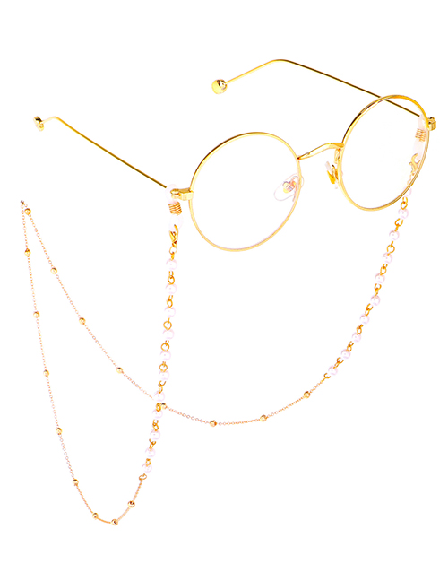 Fashion Gold Pearl Chain Beads Not Faded Glasses Chain