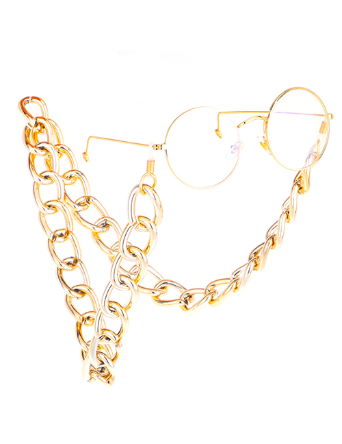 Fashion Gold Color-protected Thick Chain Metal Glasses Chain