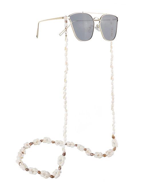 Fashion Gold Weaving Small Conch Anti-skid Glasses Chain