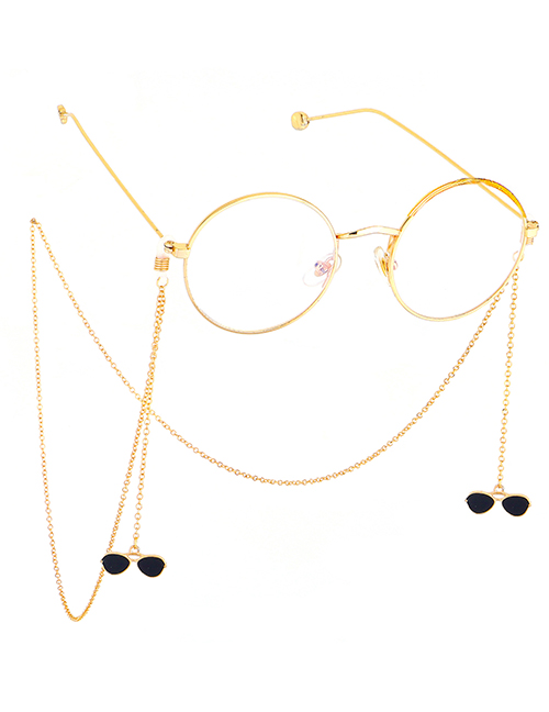 Fashion Gold Hanging Neck Color Chain Glasses Chain