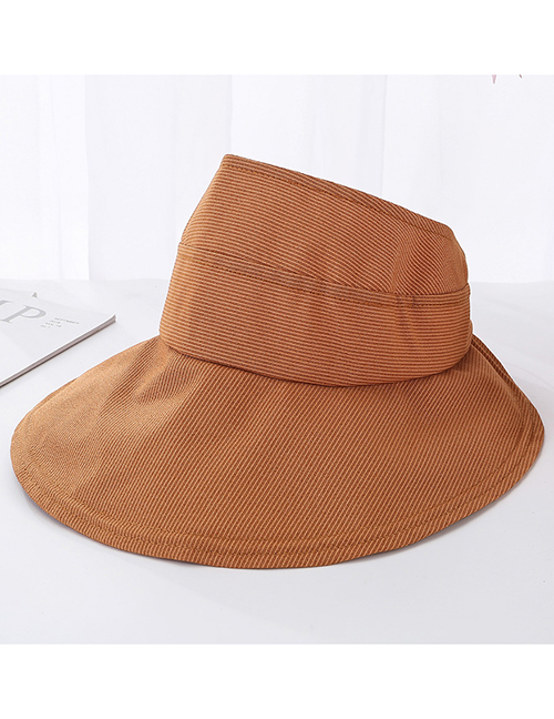 Fashion Orange Striped Foldable Top Hat