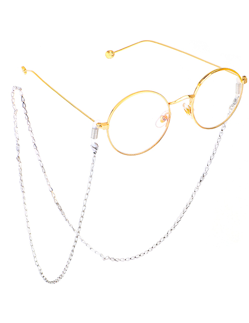 Fashion Silver Stainless Steel Triangle Chain Color Non-slip Glasses Chain