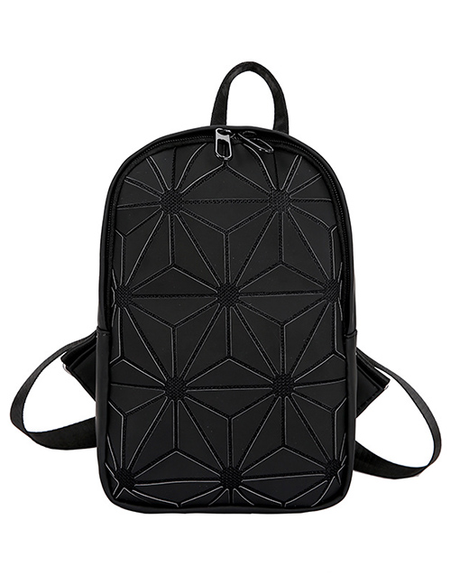Fashion Black Laser Backpack