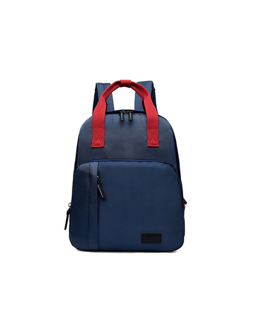 Fashion Blue Usb Waterproof Wear-resistant Computer Bag