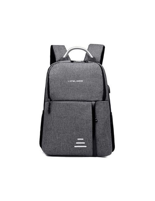 Fashion Gray Oxford Backpack