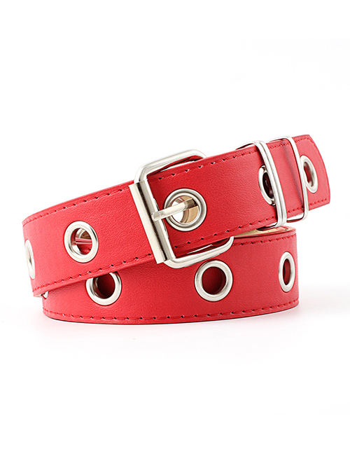 Fashion Red (no Chain) Flow Ring Decorative Chain Belt